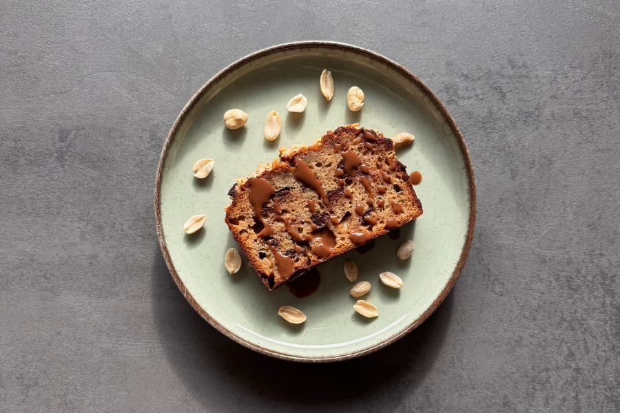 Banánový chlebík recept od @peknepapkaj