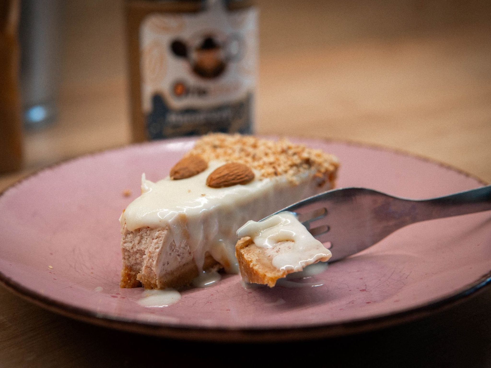 Mandľový ORIESHOCK cheesecake