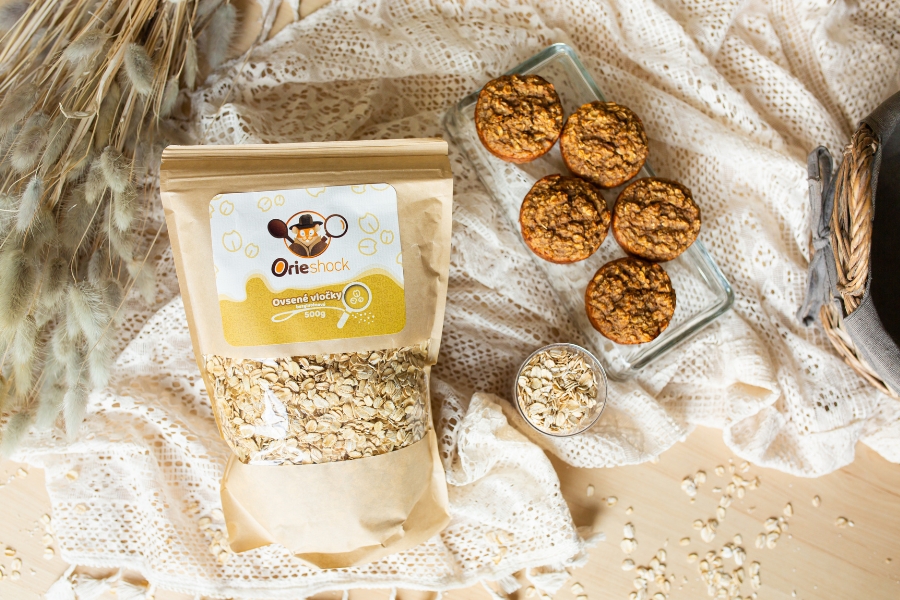 Ovsené bezlepkové vločky Orieshock