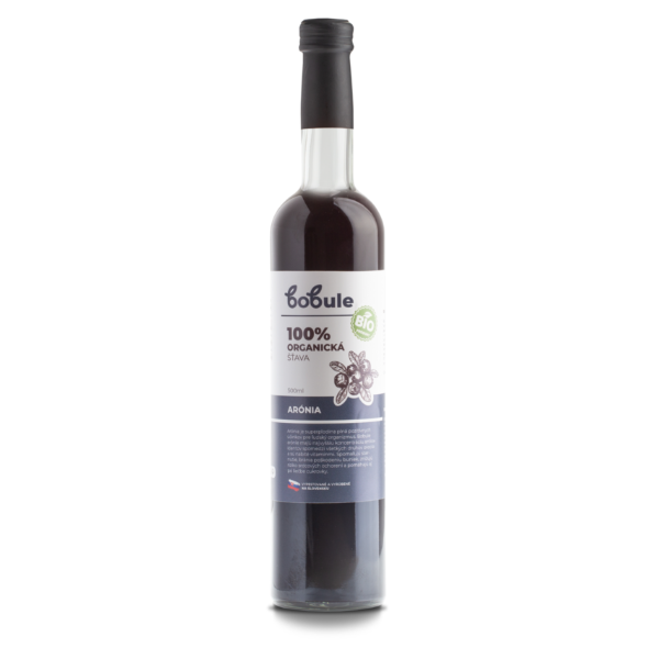 Bobule BIO 100% aróniová šťava 500ml